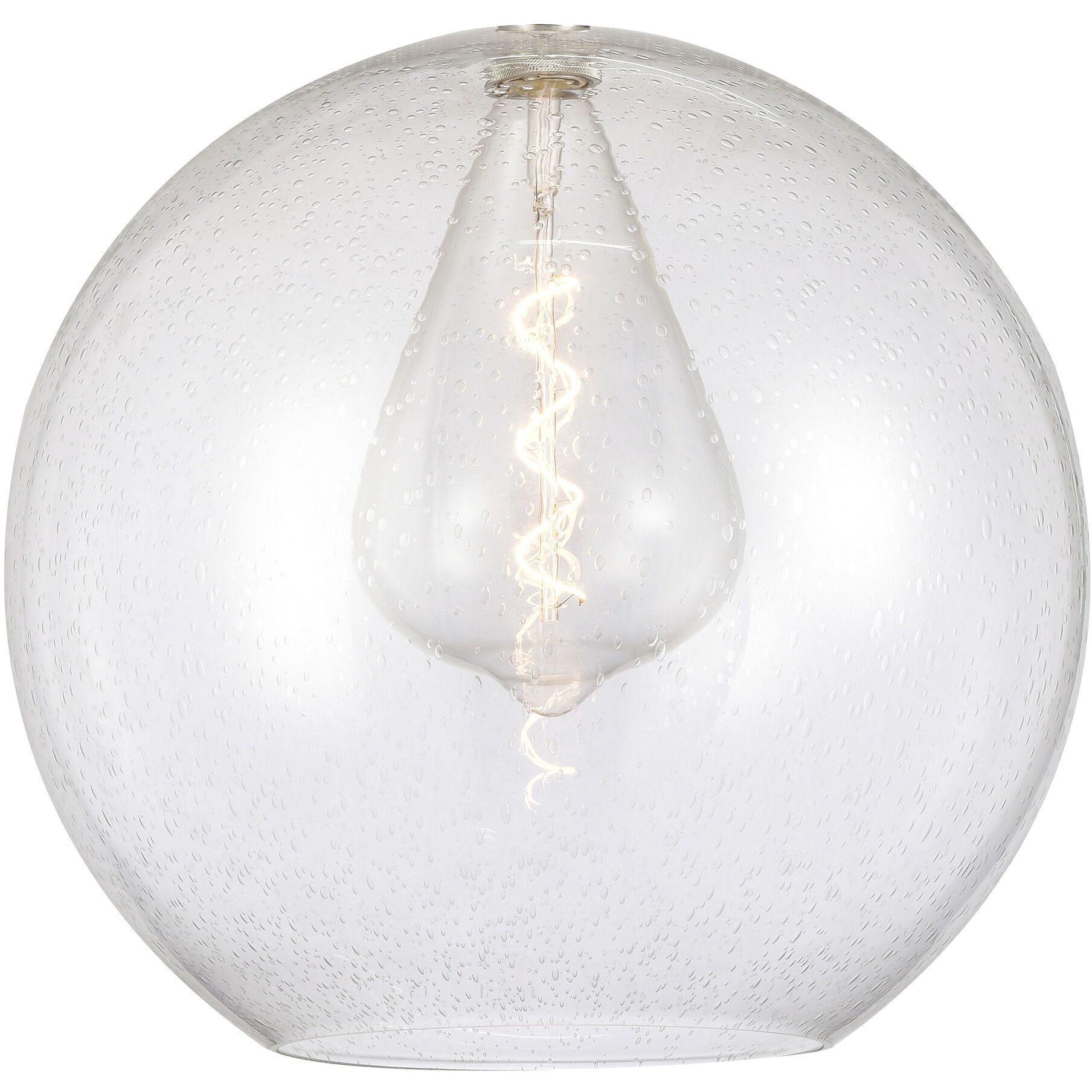 Ballston Athens 3 Light 17.75 inch Brushed Satin Nickel Statement Pendant Ceiling Light in Incandescent, Seedy